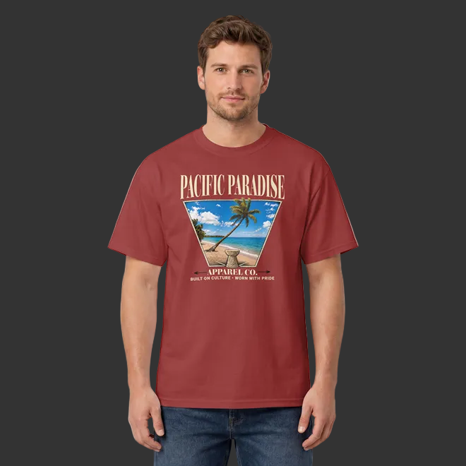 Pacific Paradise Coastal Heritage T-Shirt