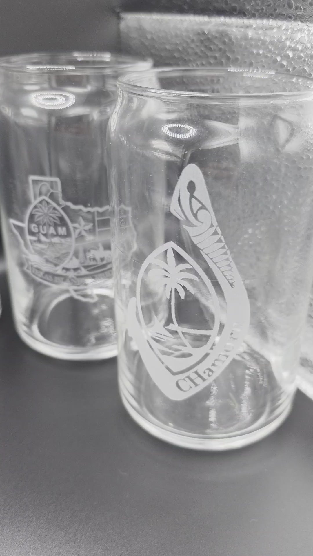 16 ounce Beer Can Glass