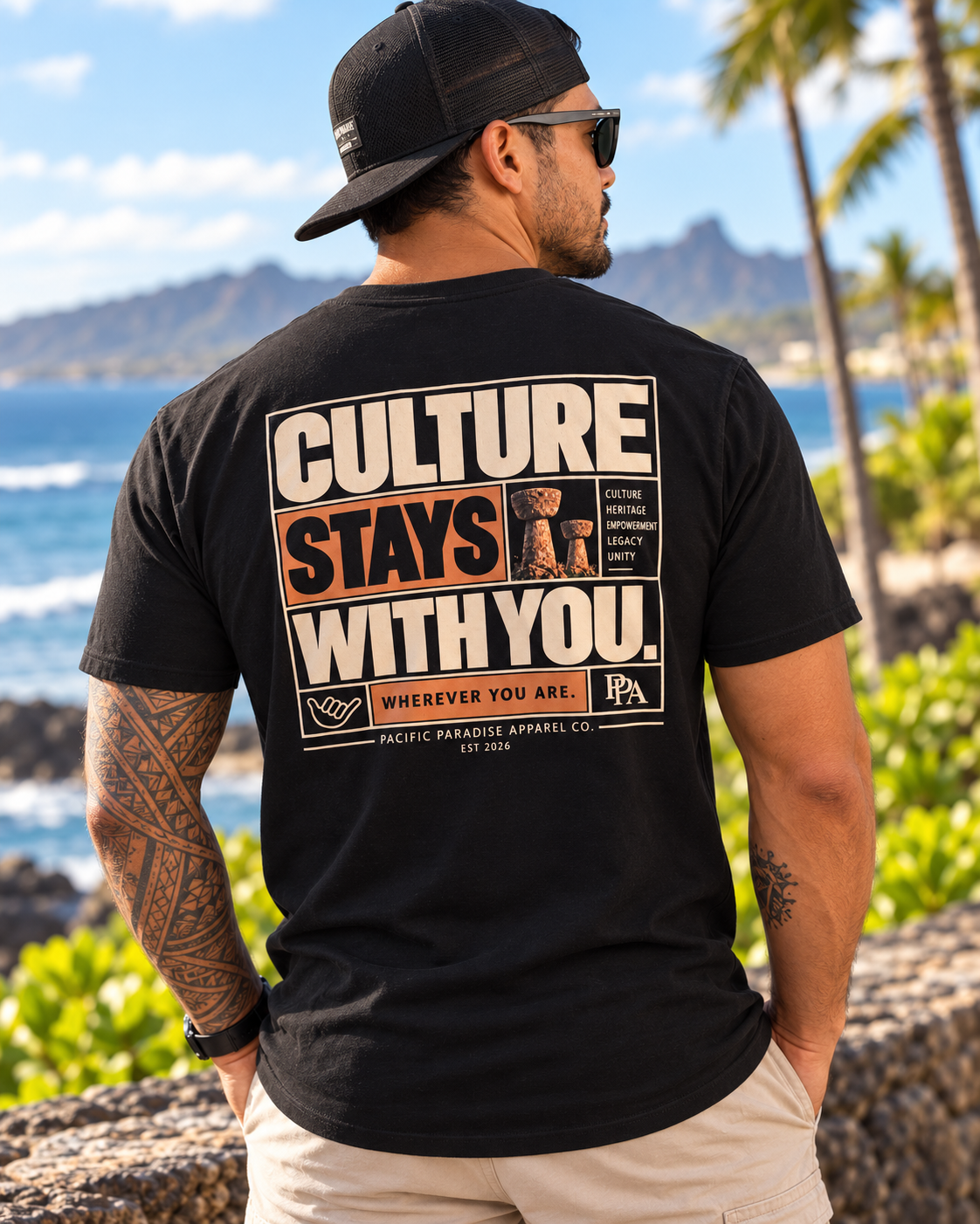 Culture stays with you tee